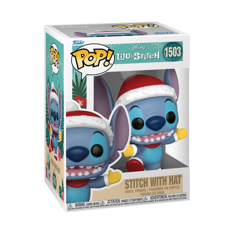 Disney Pop Stitch Holiday Stitch Hat