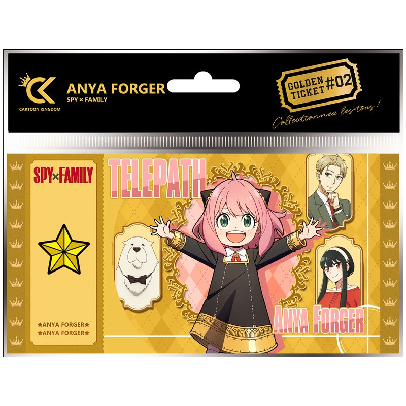 Spy X Family Golden Ticket Anya Forger