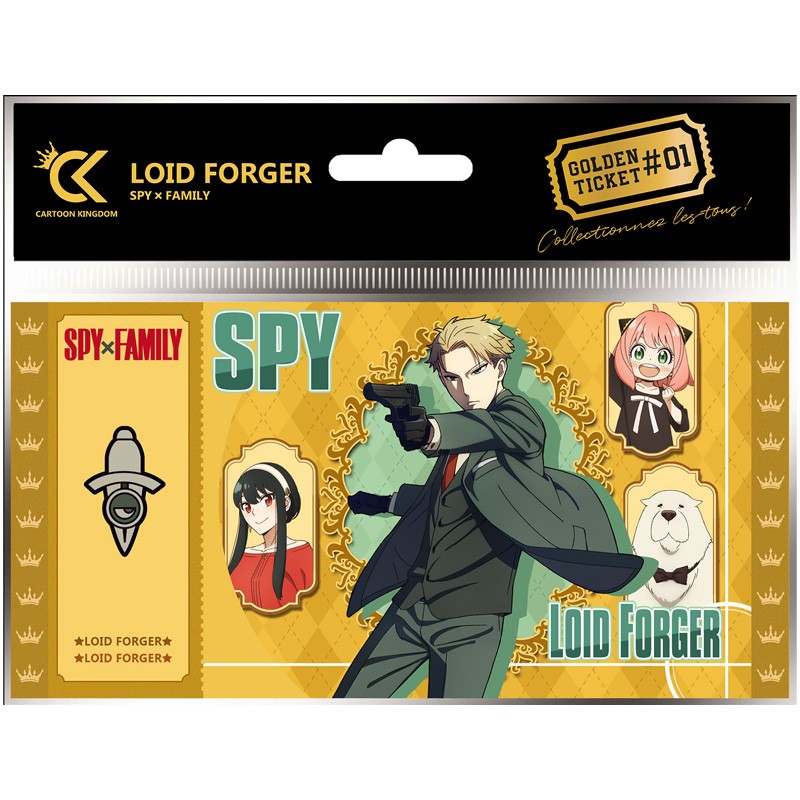 Spy X Family Golden Ticket Loyd Forger